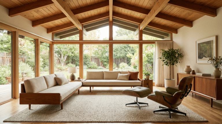 10 Mid-Century Modern Living Room Designs That Never Go Out of Style