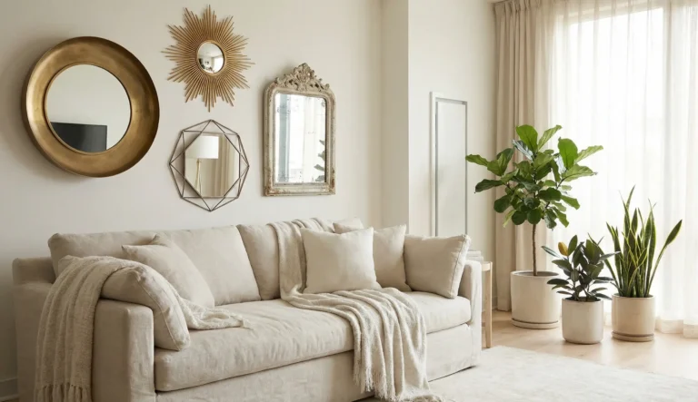10 Statement Wall Mirror Ideas for Your Living Room
