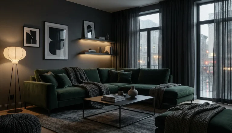 10 Dark & Moody Living Room Ideas for Maximum Drama and Coziness