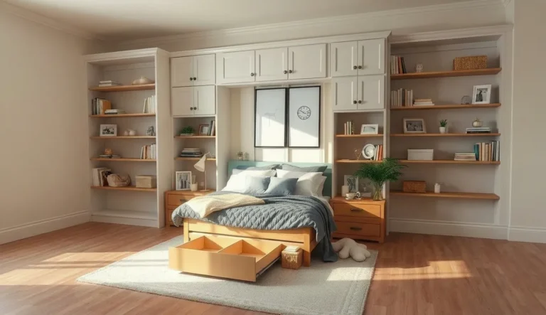 10 Bedroom Storage and Cupboard Ideas for Clutter-Free Spaces