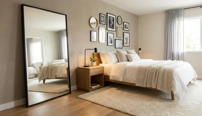 12 Bedroom Mirror Ideas to Bounce Light and Style Around