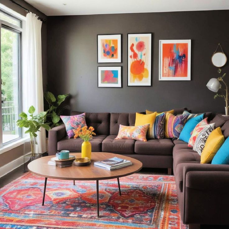 10 Brown Couch Living Room Ideas That Look Totally Designer