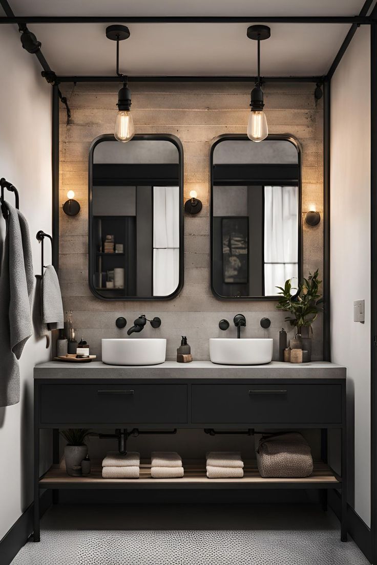 10 Eco-Friendly Industrial Bathroom Designs Using Reclaimed Materials
