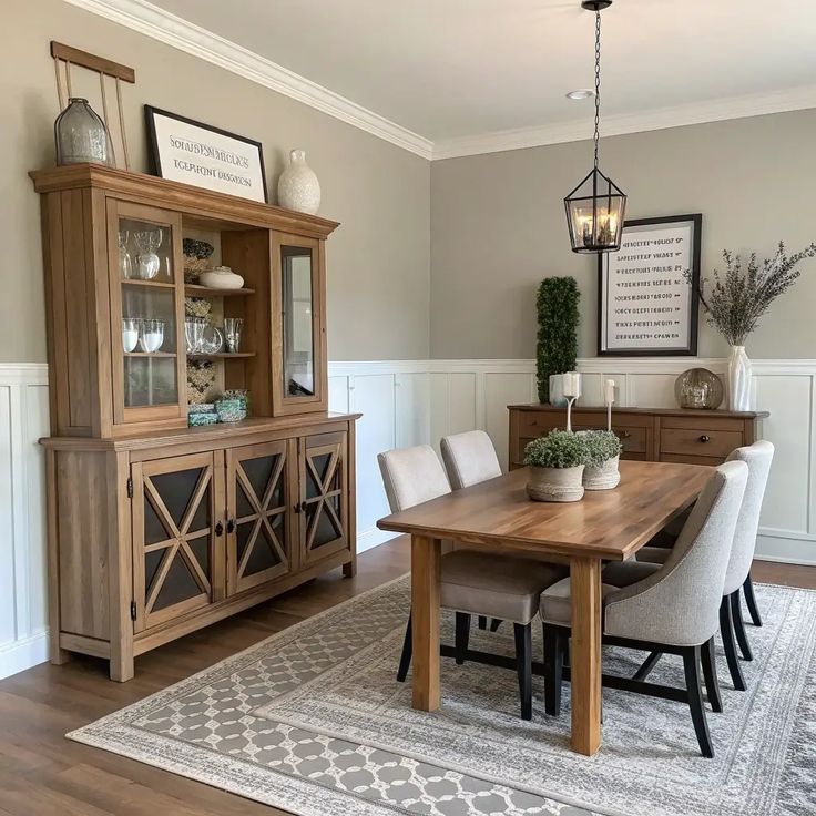 10 fresh mode farmhouse dinning room concepts for interiors