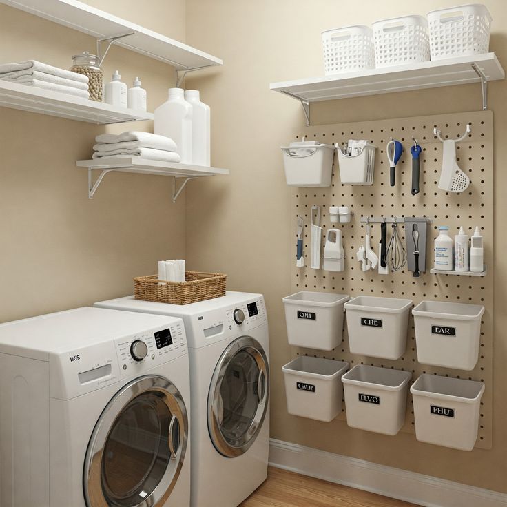 8 Chic Storage Ideas for Small Laundry Rooms That Look Designer