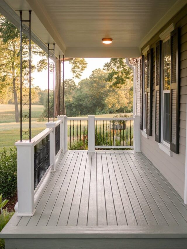 Unique Porch Railing Ideas to Elevate Your Outdoor Space